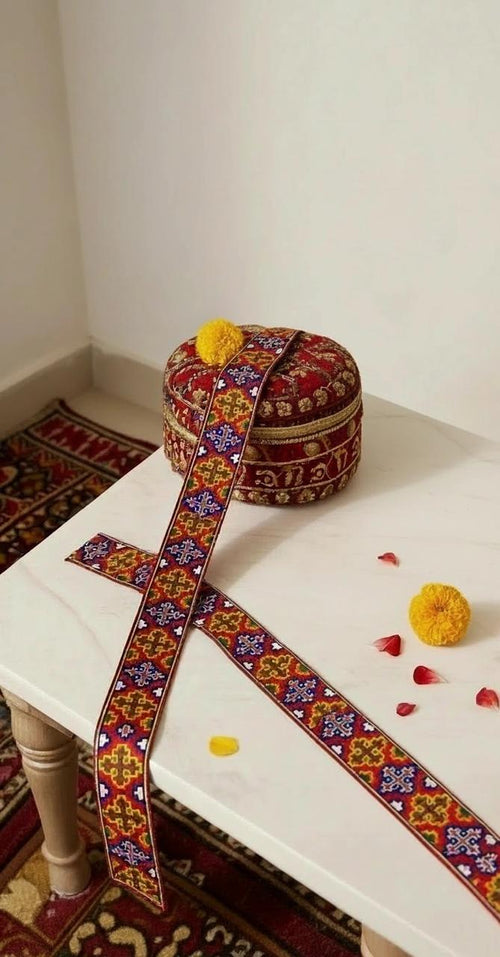 KULLU Patti (LACE) Border for Suits Kurtis mor panja border (3 M aprox. ) 399.00 aruna kullu handloom