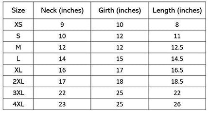 DOG SWEATER for All Dogs in Different Sizes