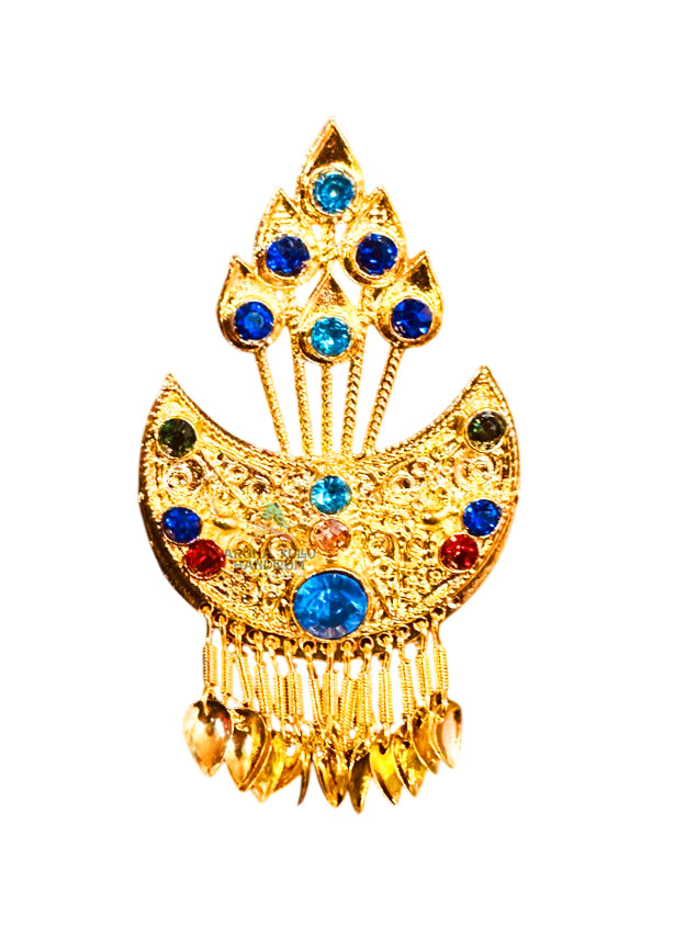 kalgi for himachali topi Artificial Handcrafted Himachali Kalgi For Himachali Topi himachali topi kalgi price silver kalgi for groom