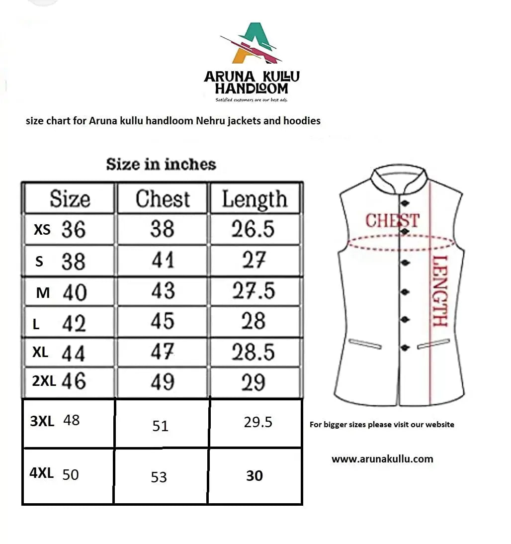 Men's Woolen Tweed Bandhgala Nehru Jacket PURE YAK WOOL GREY.