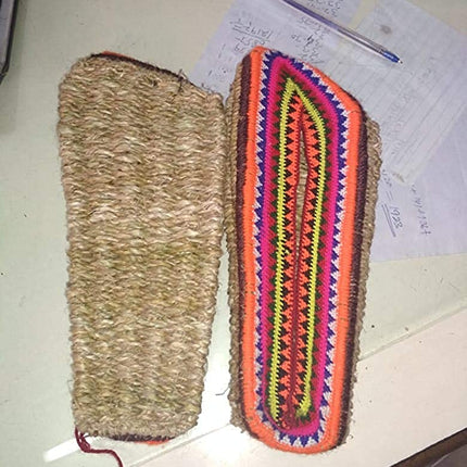 Traditional footwear of Himachal Pradesh Pula Chappal of Himachal Pradesh Pula Chappals Pullas jute shoes india