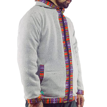 himachali jacket Pahadi coat Pahadi clothes himachali dress for male woolen plain long coat handloom long coat handloom pure wool