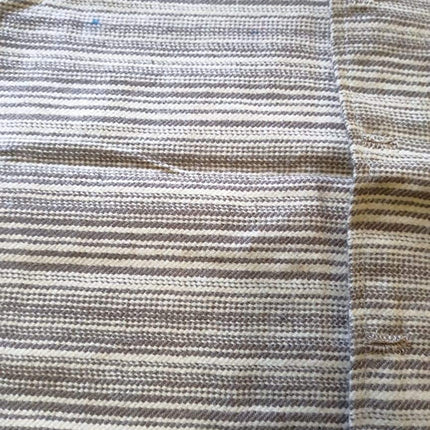 Nehru Jacket PURE ANGORA WOOL ( BLACK & GREY )