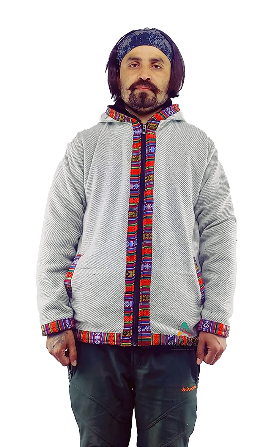 himachali jacket Pahadi coat Pahadi clothes himachali dress for male woolen plain long coat handloom long coat handloom pure wool