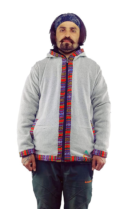 himachali jacket Pahadi coat Pahadi clothes himachali dress for male woolen plain long coat handloom long coat handloom pure wool