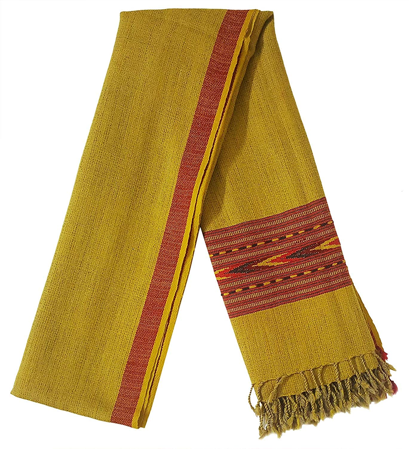 ARUNA Premium Pure Wool Kullu Shawl Unisex