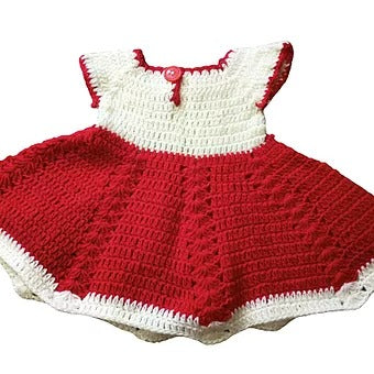 woolen baby FROCK  0- 12 months