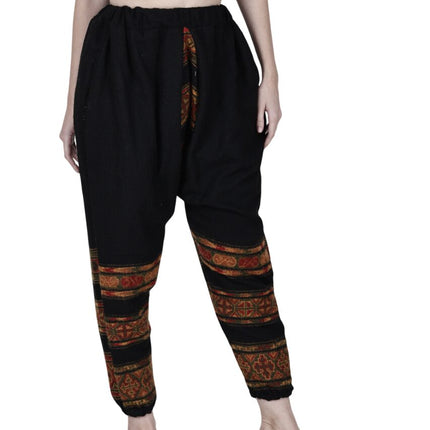 yoga loose pajama black