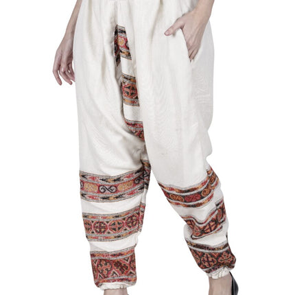 These woolen pajamas made with kullu shawls also called hippie pajama for men women pyjamas for ladies online India buy