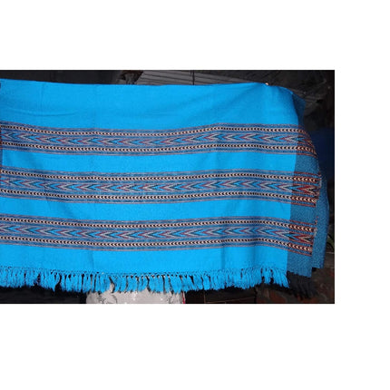 kullu shawls Himachal Pradesh ANGORA Shawl with Beautiful Kullu Weaving Designed for Women and Girls.frozen color