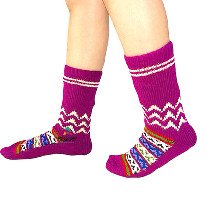 knitted socks design