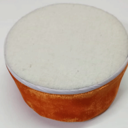 Pahari cap VELVET SAFFRON COLOR  Bhagwa color