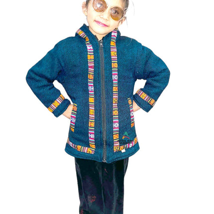 Woolen Winter Wear ZIPPER HOODIE FOR KIDS