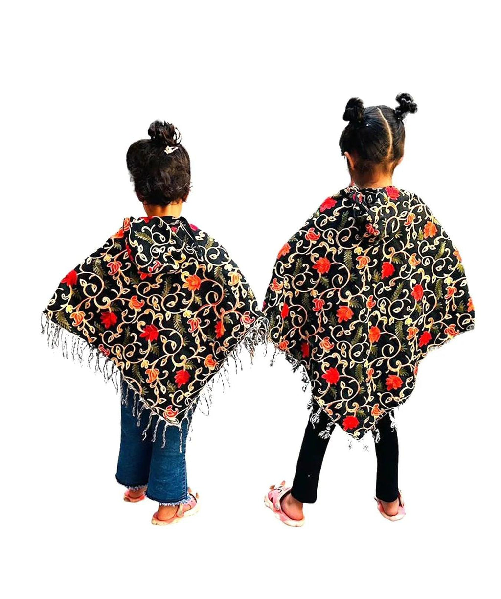 poncho for baby girl woolen poncho for baby girl poncho for kids poncho for 10 year old woolen shrug for baby girl