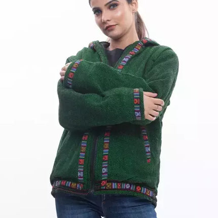 kullu hoodie for ladies Kullu hoodie jacket for Women hoodie for girls kullu wool hoodie