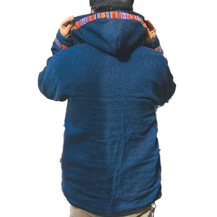 kinnauri traditional dress online loom himalaya comfy pahadi zipper hoodies in kullu design kullu patti online himachali hoodie manali jacket men manali sweaters online