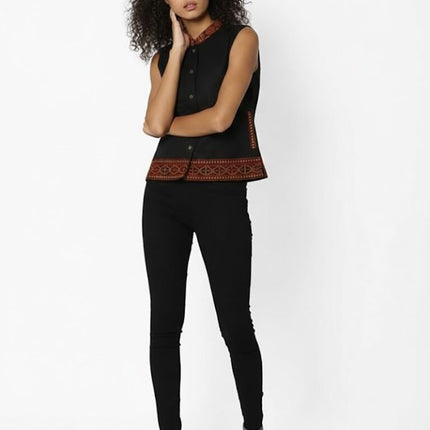 himachali traditional jacket STYLISH WOOLEN WINTER WEAR JACKET FOR WOMEN IN SHORT